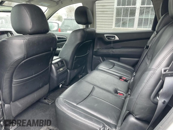 2017 Nissan Pathfinder SL with VIN 5N1DR2MM1HC652065, listed as a Copart auction lot 55113225 with 148,576 mi miles and Clean Title. Bid and sale history available at carsss.com. Image 6.