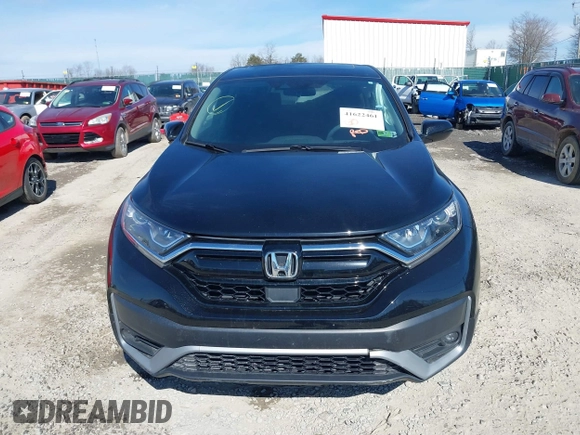 2021 Honda CR-V EX with VIN 2HKRW2H51MH676600, listed as a IAAI auction lot 41622461 with 86,252 mi miles. Bid and sale history available at carsss.com. Image 12.