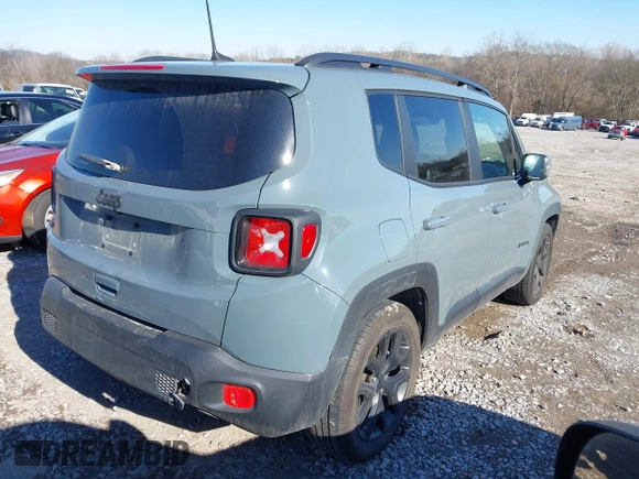 2018 Jeep Renegade Altitude with VIN ZACCJABB8JPG97279, listed as a IAAI auction lot 41347273 with 144,293 mi miles and . Bid and sale history available at DreamBid. Image 4.