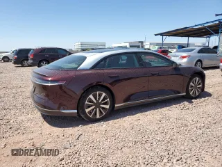 2022 Lucid Air Grand Touring with VIN 50EA1GBA3NA003973, listed as a Copart auction lot 52396715 with 58,351 mi miles and Salvage Title. Bid and sale history available at carsss.com. Image 3.