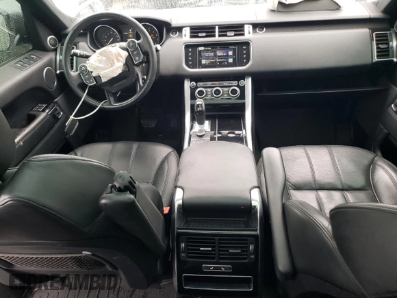 2016 Land Rover Range Rover Sport HSE with VIN SALWR2PF5GA581739, listed as a Copart auction lot 57715875 with 102,936 mi miles and Salvage title. Bid and sale history available at DreamBid. Image 8.