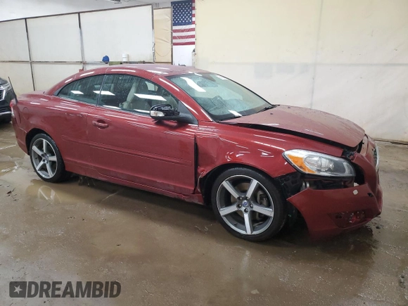 2011 Volvo C70 z VIN YV1672MC9BJ107576, wystawiony jako Copart lot #65650664 z przebiegiem 104 217 mil mil oraz Czysty tytuł • Clean title. Historia ofert i sprzedaży dostępna na DreamBid. Obrazek 4.