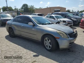 2004 Infiniti G35 w/Leather with VIN JNKCV51F04M716151, listed as a Copart auction lot 72945784 with 199,371 mi miles and Salvage Title. Bid and sale history available at DreamBid. Image 4.