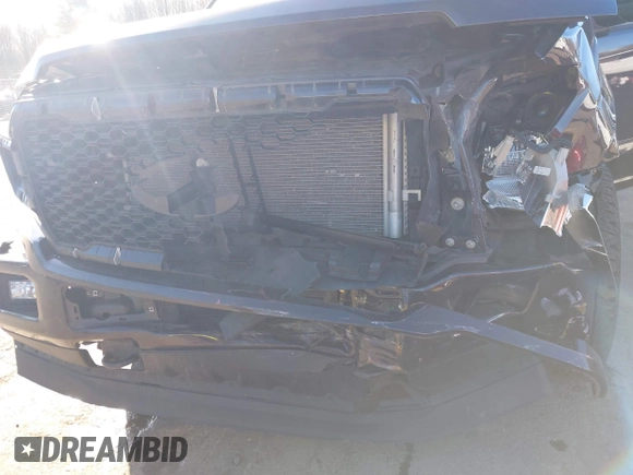 2020 Ford F-150 XL with VIN 1FTEX1EP2LFB11664, listed as a IAAI auction lot 41298690 with 91,835 mi miles. Bid and sale history available at carsss.com. Image 6.