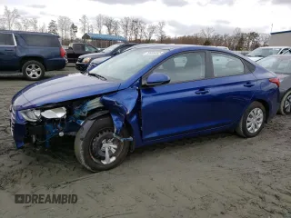 2020 Hyundai Accent SE with VIN 3KPC24A61LE112142, listed as a Copart auction lot 70486452 with 8,297 mi miles. Bid and sale history available at carsss.com. Image 1.
