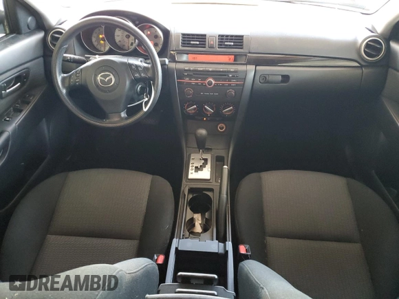 2008 Mazda 3 i Sport with VIN JM1BK12F181834357, listed as a Copart auction lot 86867614 with 52,411 mi miles and Clean Title. Bid and sale history available at DreamBid. Image 8.