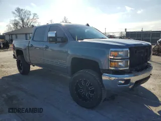 2015 Chevrolet Silverado 1500 LT with VIN 3GCUKREC3FG308724, listed as a Copart auction lot 42314105 with Not Provided miles and Salvage Title. Bid and sale history available at DreamBid. Image 4.