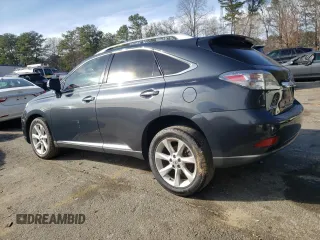 2010 Lexus RX 350 with VIN 2T2ZK1BAXAC025777, listed as a Copart auction lot 45838745 with 135,159 mi miles and Salvage Title. Bid and sale history available at carsss.com. Image 2.