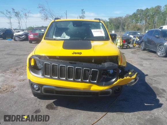 2023 Jeep Renegade Upland with VIN ZACNJDB11PPP58351, listed as a IAAI auction lot 41890948 with 34,453 mi miles and . Bid and sale history available at DreamBid. Image 12.