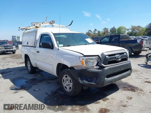 2014 Toyota Tacoma with VIN 5TFNX4CN2EX033998, listed as a IAAI auction lot 41741552 with 160,576 mi miles and . Bid and sale history available at DreamBid. Image 1.