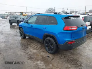 2018 Jeep Cherokee Limited with VIN 1C4PJMDB3JD570003, listed as a IAAI auction lot 41474606 with 56,433 mi miles. Bid and sale history available at carsss.com. Image 3.