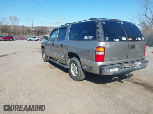 2000 Chevrolet Suburban LT with VIN 3GNFK16T8YG107680, listed as a IAAI auction lot 41883345 with 217,659 mi miles. Bid and sale history available at carsss.com. Image 3.