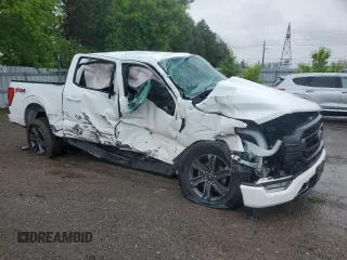2021 Ford F-150 XL with VIN 1FTEW1EP1MFA64051, listed as a Copart auction lot 57483575 with Not provided miles and Non repairable. Bid and sale history available at DreamBid. Image 4.