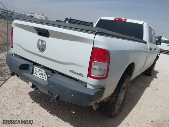 2022 Ram 2500 Tradesman with VIN 3C6UR5HJ1NG337904, listed as a IAAI auction lot 41930359 with 117,526 mi miles. Bid and sale history available at carsss.com. Image 4.