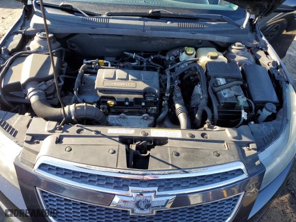 2014 Chevrolet Cruze LT with VIN 1G1PK5SB8E7441029, listed as a Copart auction lot 45532795 with 129,980 mi miles and Salvage Title. Bid and sale history available at carsss.com. Image 11.