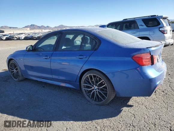 2013 BMW 3 Series ActiveHybrid 3 with VIN WBA3F9C51DF484008, listed as a Copart auction lot 83649454 with 78,925 mi miles and Salvage Title. Bid and sale history available at carsss.com. Image 2.
