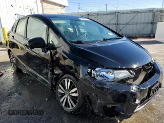 2017 Honda Fit EX-L with VIN JHMGK5H83HS009144, listed as a Copart auction lot 87372514 with 152,662 mi miles and Salvage Title. Bid and sale history available at DreamBid. Image 4.
