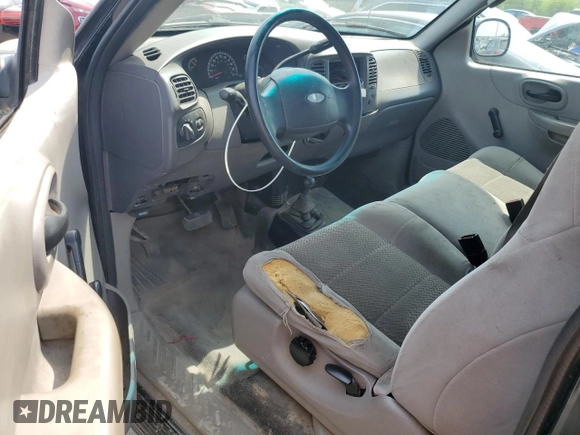 2003 Ford F-150 XL with VIN 2FTPX18L13CA34024, listed as a Copart auction lot 62133645 with 224,922 mi miles and Salvage title. Bid and sale history available at DreamBid. Image 8.