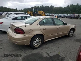 2003 Pontiac Grand Am SE1 with VIN 1G2NF52E23M509356, listed as a Copart auction lot 72323454 with 106,087 mi miles and Salvage Title. Bid and sale history available at carsss.com. Image 3.