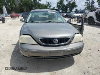 2003 Mercury Sable LS Premium with VIN 1MEFM55S83A604592, listed as a Copart auction lot 58505415 with 119,684 mi miles and Salvage title. Bid and sale history available at DreamBid. Image 5.
