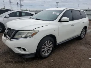 2015 Nissan Pathfinder S with VIN 5N1AR2MN5FC626688, listed as a Copart auction lot 58366045 with 148,900 mi miles and Salvage title. Bid and sale history available at DreamBid. Image 1.
