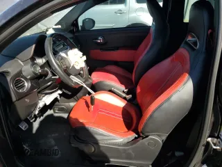 2013 FIAT 500 Abarth with VIN 3C3CFFJH7DT635958, listed as a Copart auction lot 48278615 with 83,841 mi miles and Salvage title. Bid and sale history available at DreamBid. Image 7.