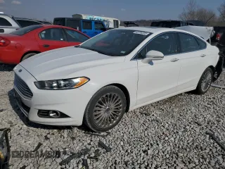 2016 Ford Fusion Titanium with VIN 3FA6P0K98GR124700, listed as a Copart auction lot 48786205 with 125,676 mi miles and Salvage Title. Bid and sale history available at carsss.com. Image 1.