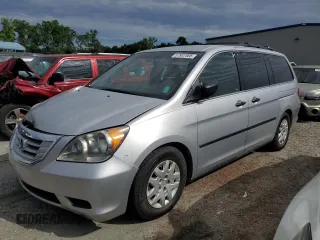 2010 Honda Odyssey LX z VIN 5FNRL3H25AB027316, wystawiony jako Copart lot #57937805 z przebiegiem 181 551 mil mil oraz Szkoda całkowita • Salvage title. Historia ofert i sprzedaży dostępna na DreamBid. Obrazek 1.