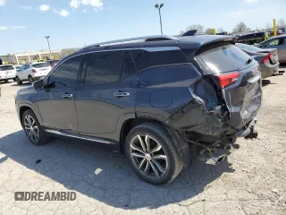 2019 GMC Terrain Denali with VIN 3GKALXEX9KL295684, listed as a Copart auction lot 53976375 with 92,706 mi miles and Salvage title. Bid and sale history available at DreamBid. Image 2.