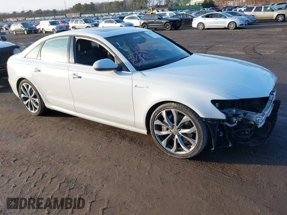 2015 Audi A6 3.0T Premium Plus with VIN WAUFGAFC9FN007079, listed as a IAAI auction lot 41496754 with 69,357 mi miles. Bid and sale history available at carsss.com. Image 1.