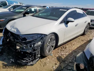 2023 Mercedes-Benz EQS with VIN W1KCG2DB4PA024411, listed as a Copart auction lot 46396885 with 19,469 mi miles and Salvage Title. Bid and sale history available at carsss.com. Image 1.