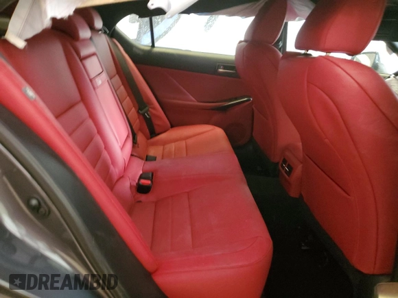 2023 Lexus IS with VIN JTHAP1D20P5002277, listed as a Copart auction lot 48396655 with 25,654 mi miles and Salvage Title. Bid and sale history available at carsss.com. Image 10.