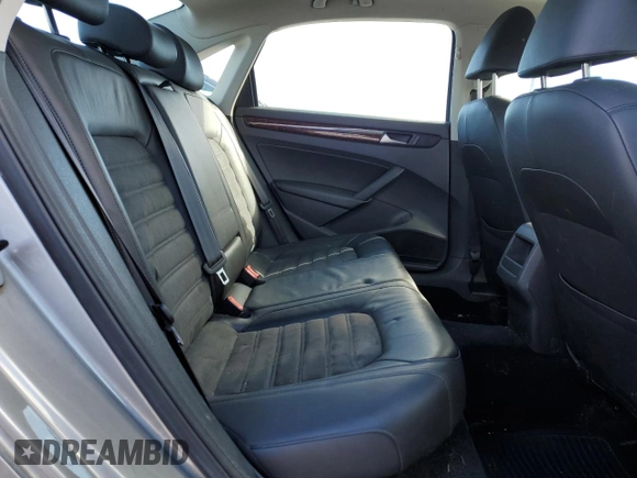 2012 Volkswagen Passat SEL with VIN 1VWCP7A36CC097828, listed as a Copart auction lot 46071215 with 156,525 mi miles and Salvage Title. Bid and sale history available at carsss.com. Image 10.