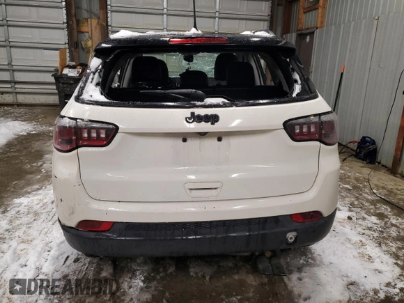 2020 Jeep Compass Altitude with VIN 3C4NJCBB4LT147559, listed as a Copart auction lot 87319264 with Not Provided miles and Salvage Title. Bid and sale history available at carsss.com. Image 6.