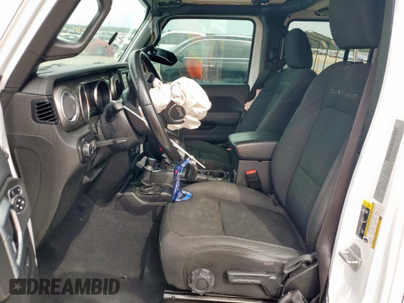 2020 Jeep Gladiator Overland с VIN 1C6HJTFG8LL180005, выставлен на аукционе Copart как лот 53388625 с пробегом Не указан миль и Списание • Salvage title. История ставок и продаж доступна на DreamBid. Изображение 7.
