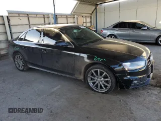 2014 Audi A4 Premium Plus with VIN WAUEFAFLXEN011719, listed as a Copart auction lot 89273005 with 118,529 mi miles and Salvage Title. Bid and sale history available at carsss.com. Image 4.