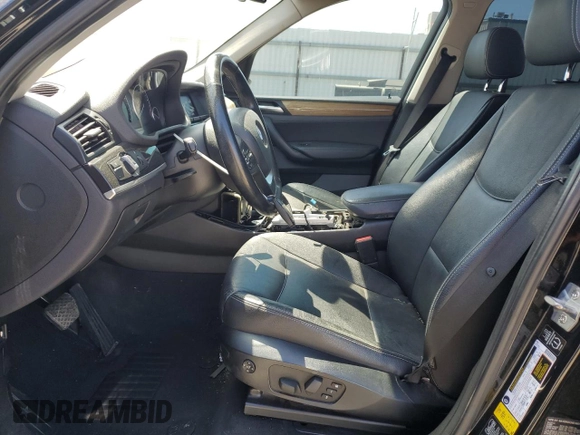 2014 BMW X3 xDrive35i with VIN 5UXWX7C50E0E75288, listed as a Copart auction lot 54365825 with Not Provided miles and Salvage Title. Bid and sale history available at DreamBid. Image 7.