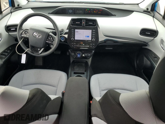 2021 Toyota Prius L Eco with VIN JTDKAMFU6M3142364, listed as a Copart auction lot 50714465 with 15,020 mi miles and Clean Title. Bid and sale history available at carsss.com. Image 8.