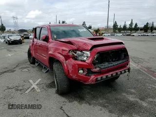 2017 Toyota Tacoma SR5 with VIN 3TMDZ5BN1HM015855, listed as a Copart auction lot 48785845 with 136,218 mi miles and Salvage Title. Bid and sale history available at carsss.com. Image 11.