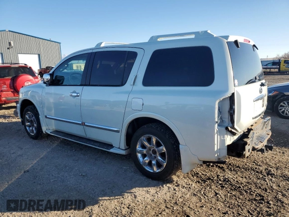 2005 Infiniti QX56 with VIN 5N3AA08CX5N808000, listed as a Copart auction lot 41392735 with 173,875 mi miles and Salvage Title. Bid and sale history available at carsss.com. Image 2.
