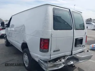 2009 Ford Econoline Cargo Commercial with VIN 1FTNE14W09DA38068, listed as a IAAI auction lot 41690071 with 182,337 mi miles and . Bid and sale history available at DreamBid. Image 3.