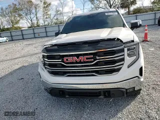 2022 GMC Sierra 1500 SLT with VIN 3GTUUDET3NG645163, listed as a Copart auction lot 86171684 with 45,344 mi miles and Salvage Title. Bid and sale history available at carsss.com. Image 11.