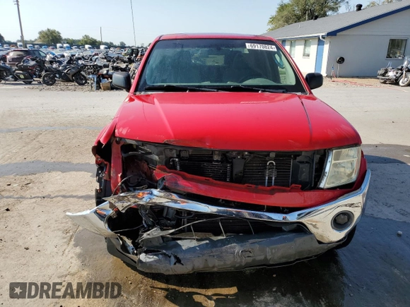 2008 Nissan Frontier SE with VIN 1N6AD07U08C420611, listed as a Copart auction lot 69170824 with 150,548 mi miles and Salvage title. Bid and sale history available at DreamBid. Image 5.