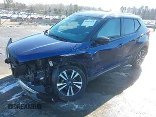 2020 Nissan Kicks SR with VIN 3N1CP5DV7LL535557, listed as a IAAI auction lot 41384085 with 47,147 mi miles. Bid and sale history available at carsss.com. Image 17.