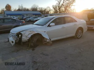 2005 Cadillac STS with VIN 1G6DC67A150199595, listed as a Copart auction lot 84428714 with 138,045 mi miles and Salvage Title. Bid and sale history available at carsss.com. Image 1.