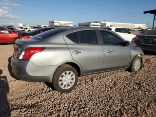 2012 Nissan Versa SV with VIN 3N1CN7AP4CL924583, listed as a Copart auction lot 53302425 with 76,847 mi miles and Salvage Title. Bid and sale history available at carsss.com. Image 3.
