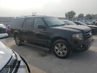 2009 Ford Expedition EL Limited with VIN 1FMFK20579LA12827, listed as a Copart auction lot 71262924 with 162,314 mi miles and Salvage Title. Bid and sale history available at carsss.com. Image 4.