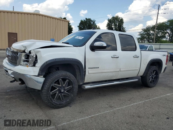 2011 GMC Sierra 1500 SLE with VIN 3GTP2VE33BG266362, listed as a Copart auction lot 62842195 with 148,679 mi miles and Salvage title. Bid and sale history available at DreamBid. Image 1.