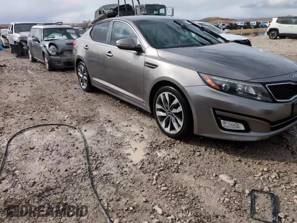 2015 Kia Optima SX with VIN 5XXGR4A78FG385600, listed as a Copart auction lot 49179985 with 120,789 mi miles and Salvage Title. Bid and sale history available at carsss.com. Image 13.