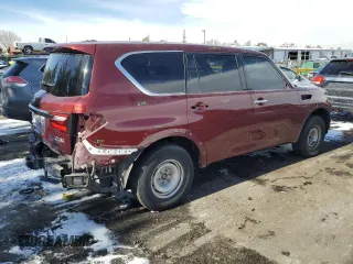 2022 Infiniti QX80 PREMIUM SELECT with VIN JN8AZ2AE8N9291774, listed as a Copart auction lot 44748755 with 42,604 mi miles and Clean Title. Bid and sale history available at carsss.com. Image 3.